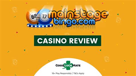 Mainstage bingo casino aplicação